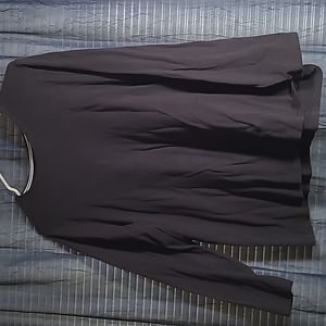 Black Long-sleeve Tee. 100% cotton